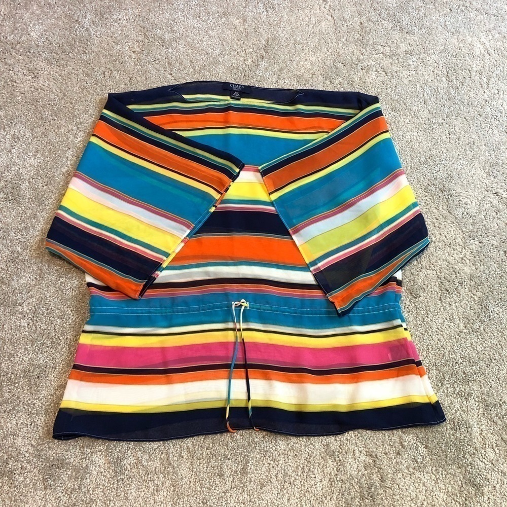 Chaps sheer top size‎ PM